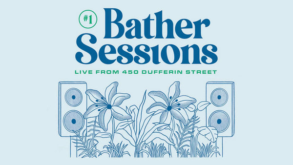 A graphic advertising Bather Sessions