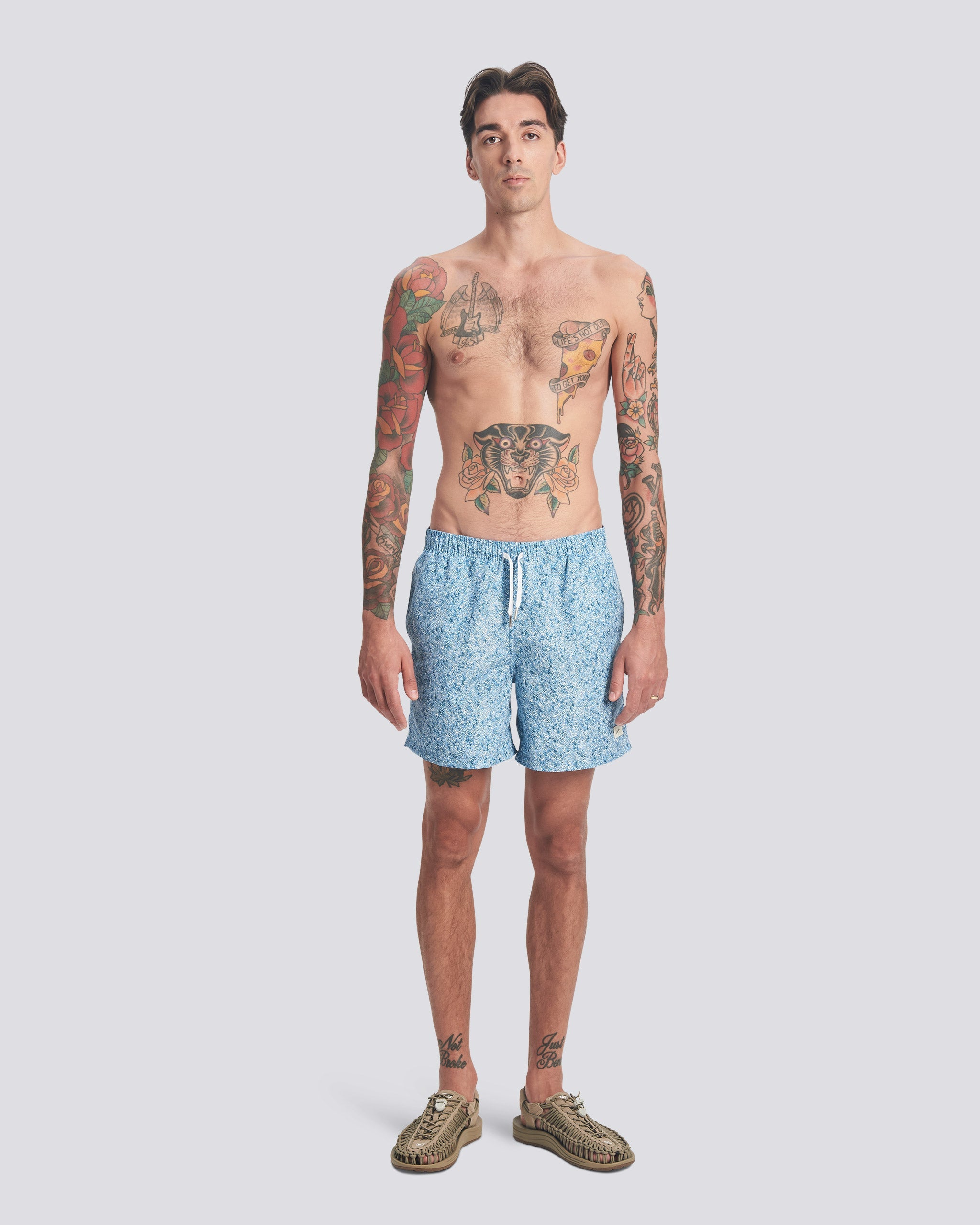 Reef Particle Swim Trunk