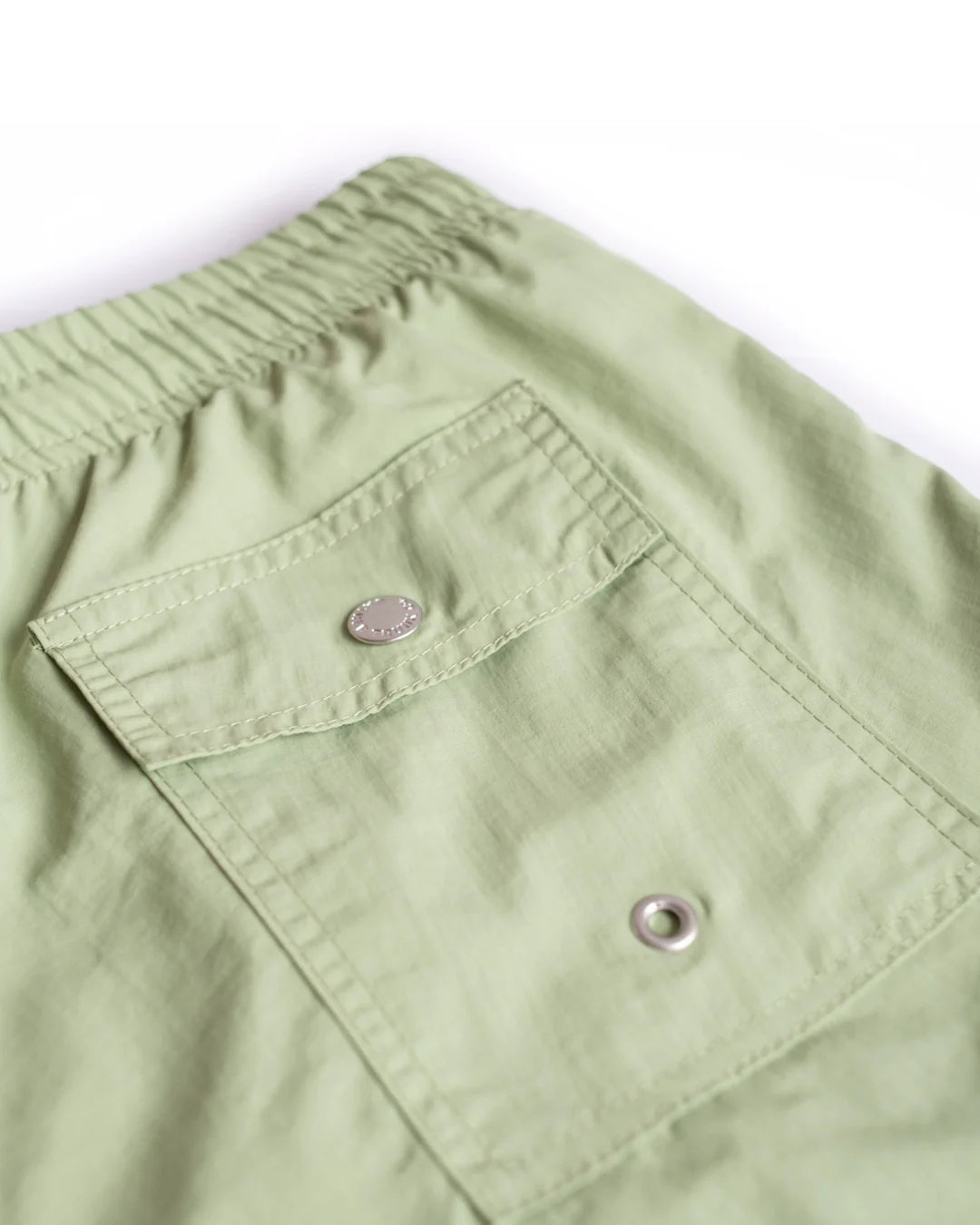 Solid Moss Swim Trunk