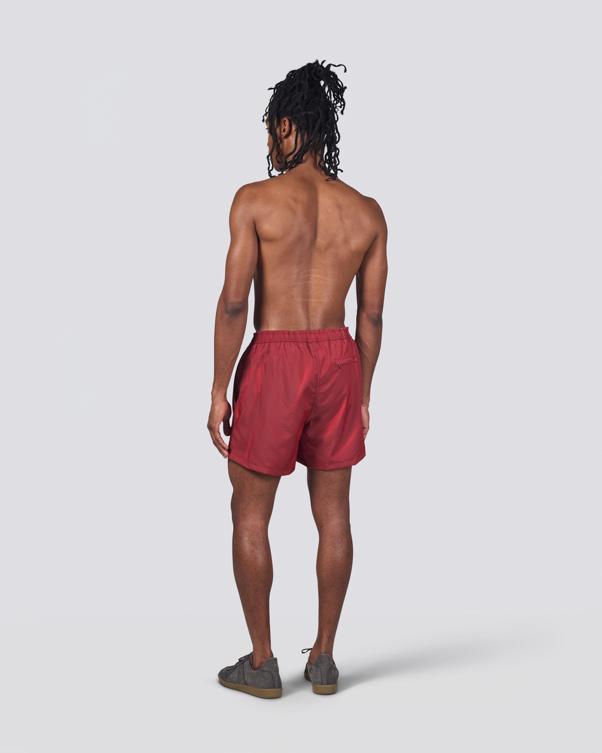 Iridescent Crimson Modern Trunk - Bather.com