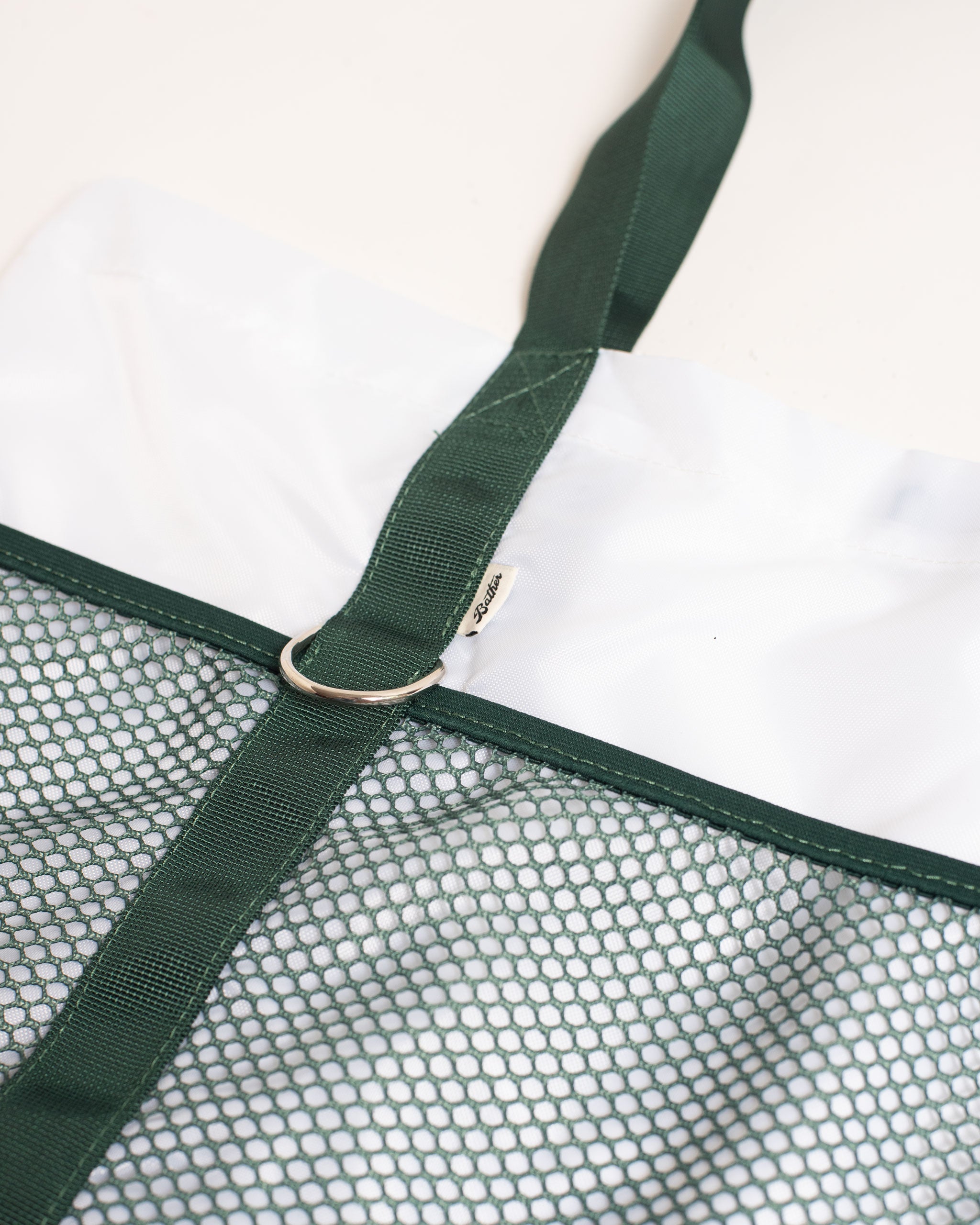 Pine Bather beach tote bag with mesh compartments 