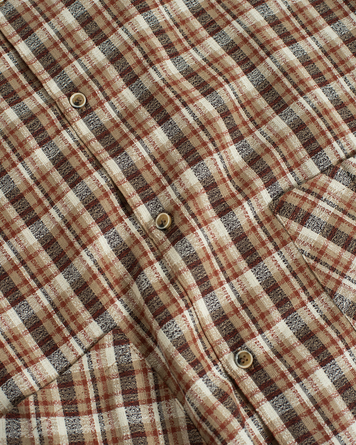 Toffee Check Traveler Shirt