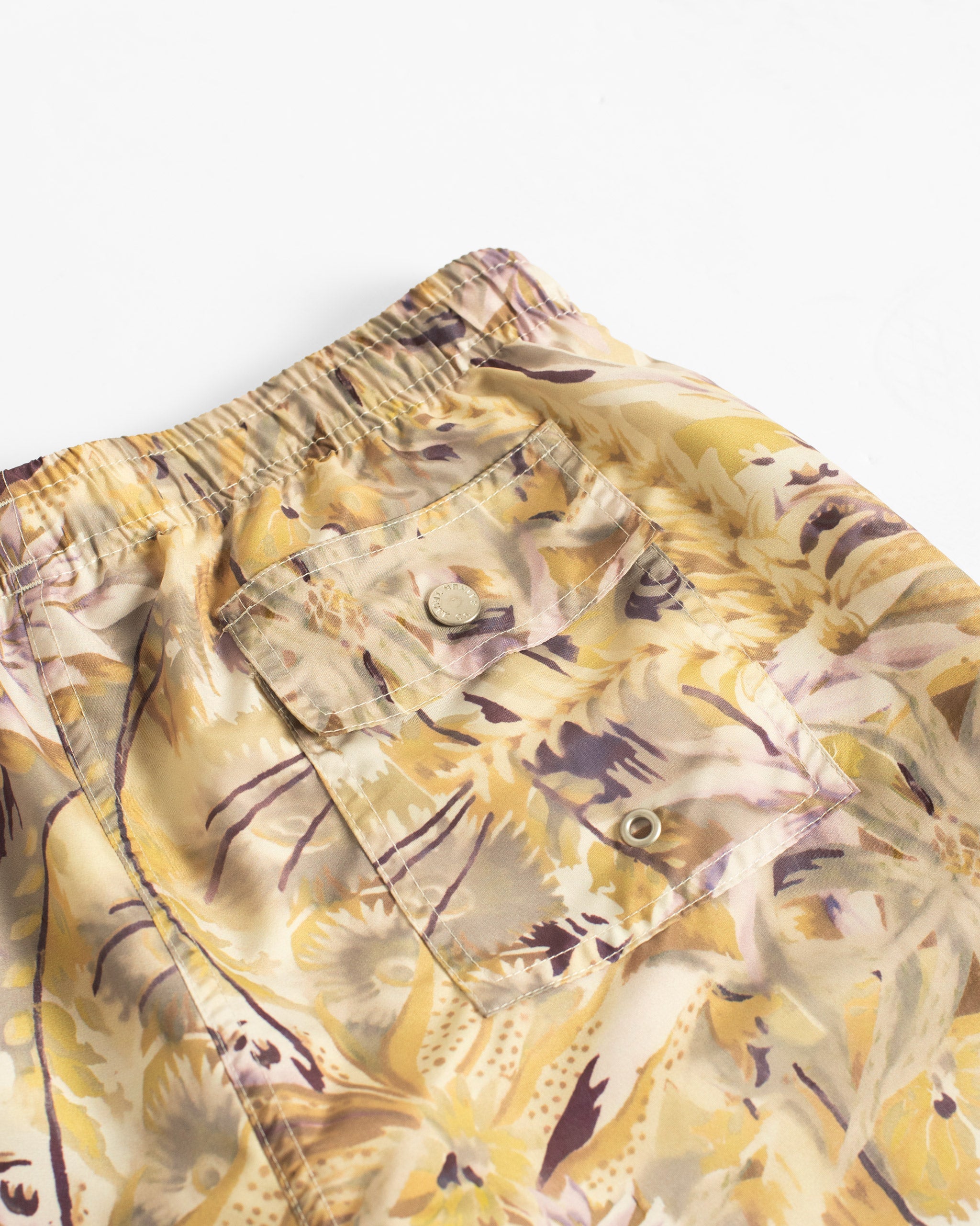 Chartreuse Jungle Swim Trunk