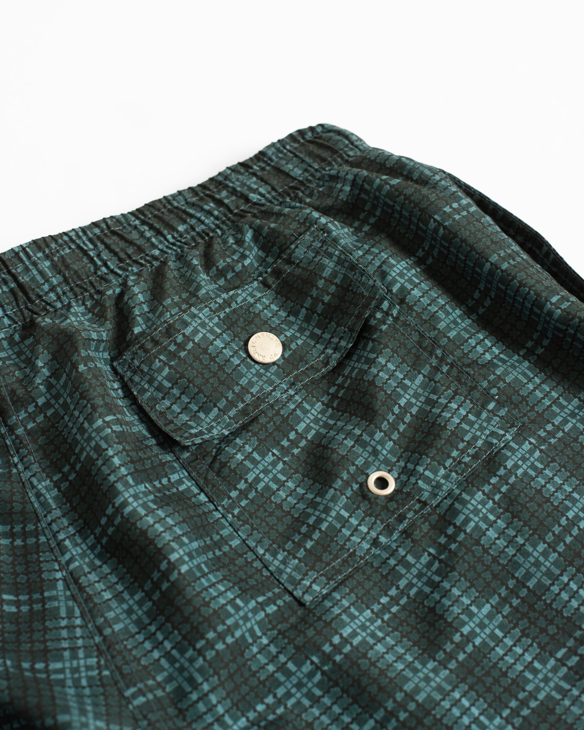 Delta Tartan Swim Trunk