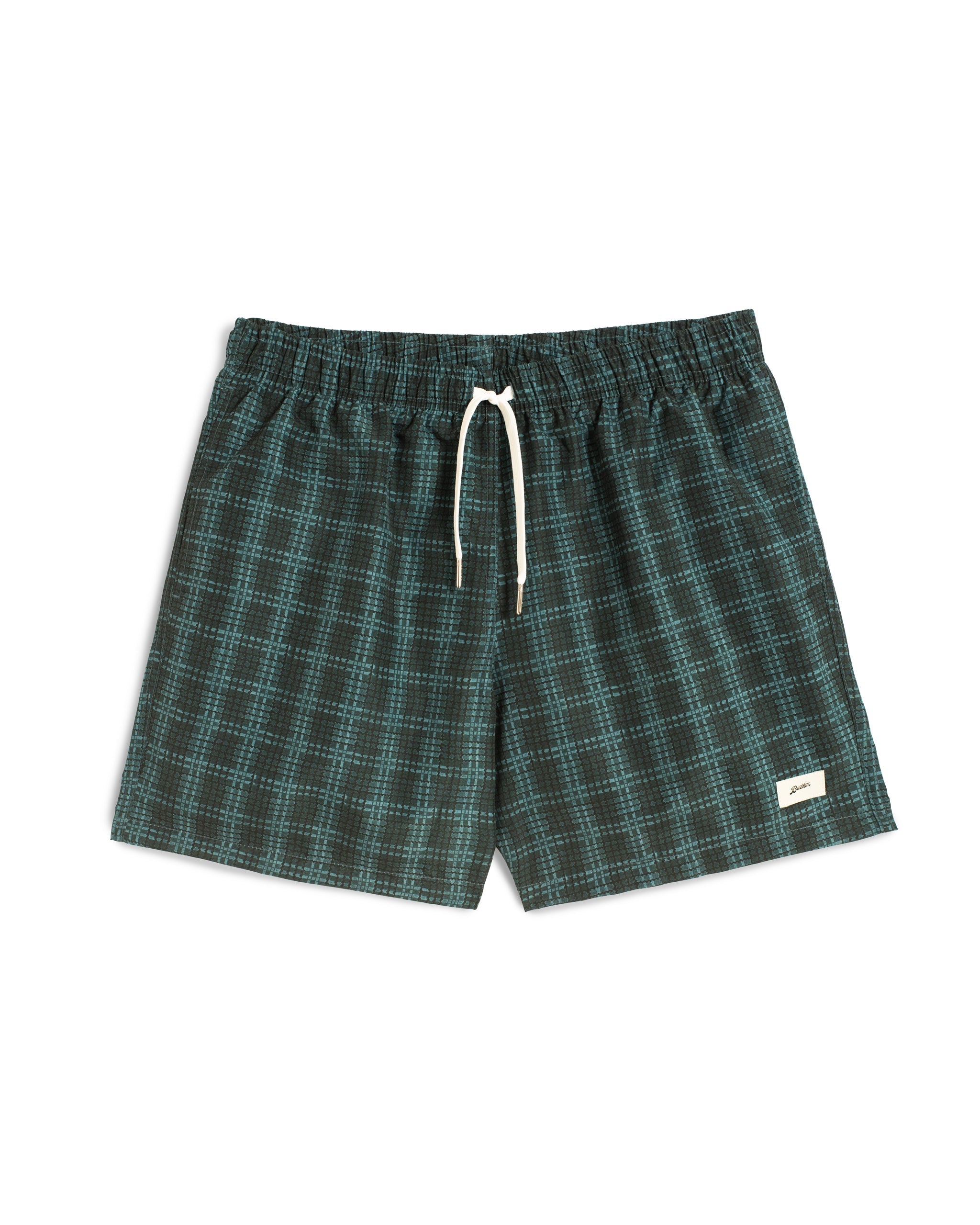 Delta Tartan Swim Trunk