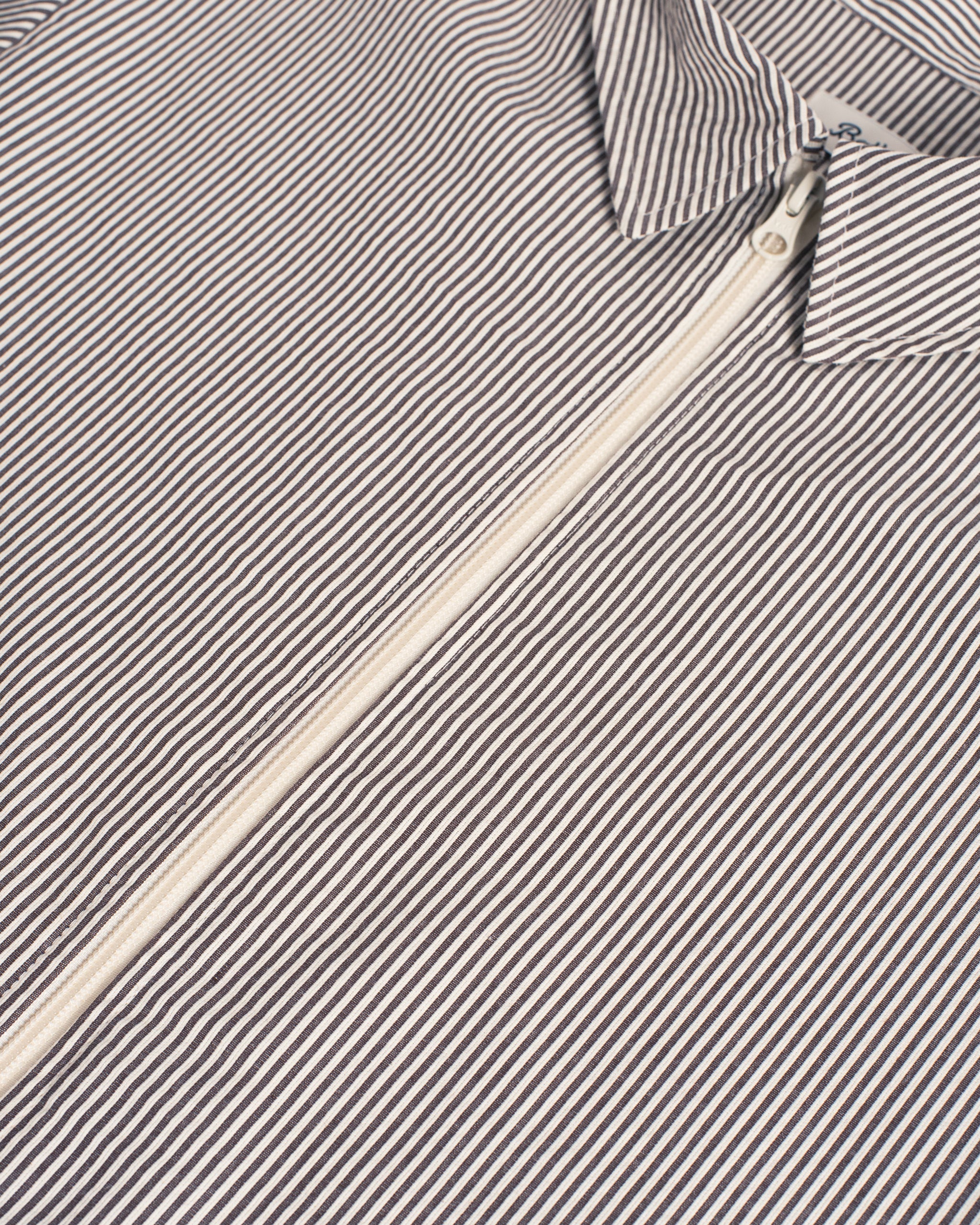 Espresso Pinstripe Tour Jacket
