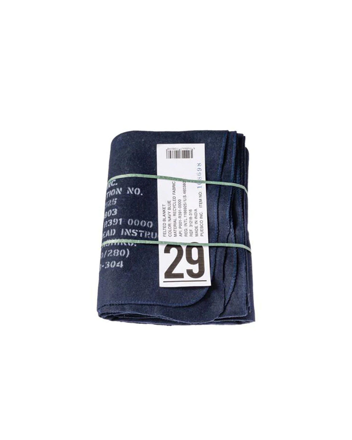 Felted Blanket – Navy