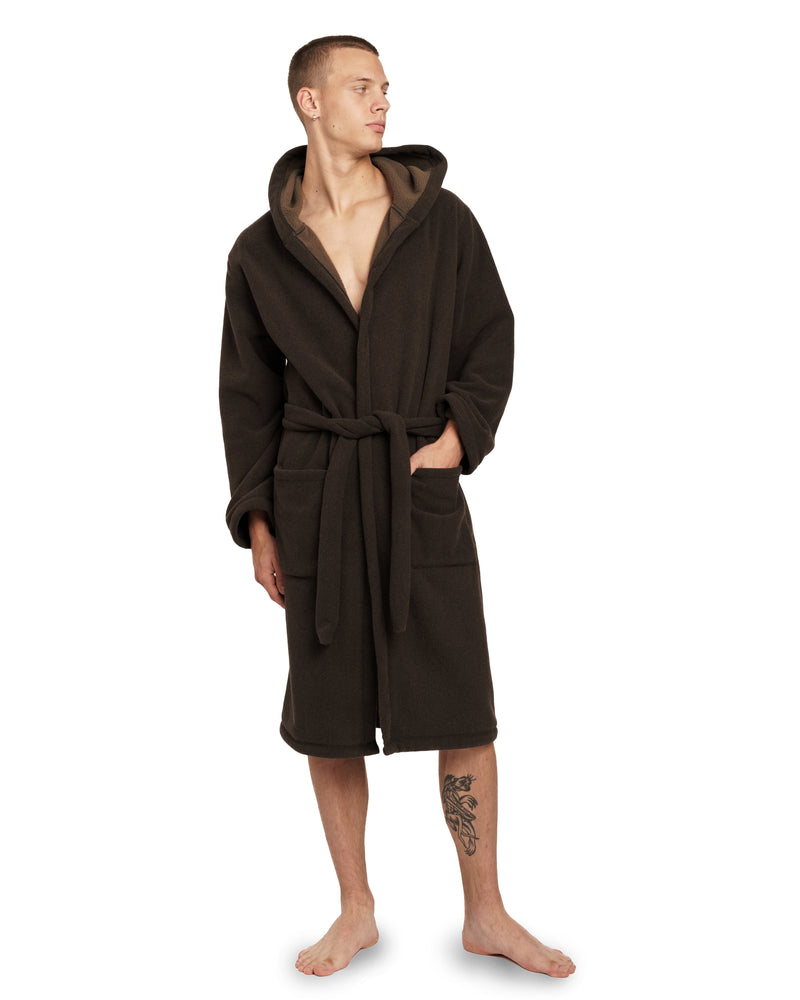Hickory Fleece Robe