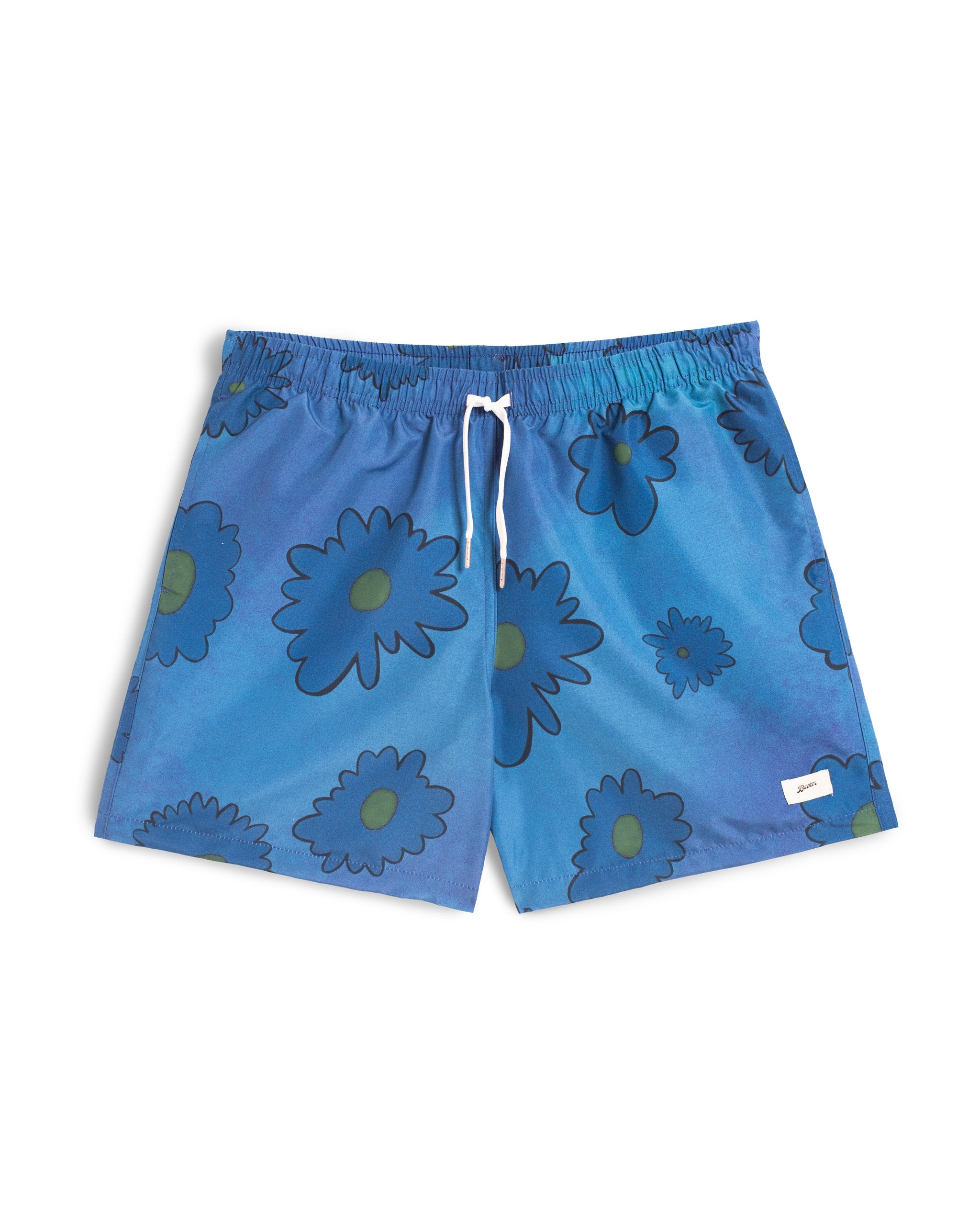 Sapphire Bloomscape Swim Trunk