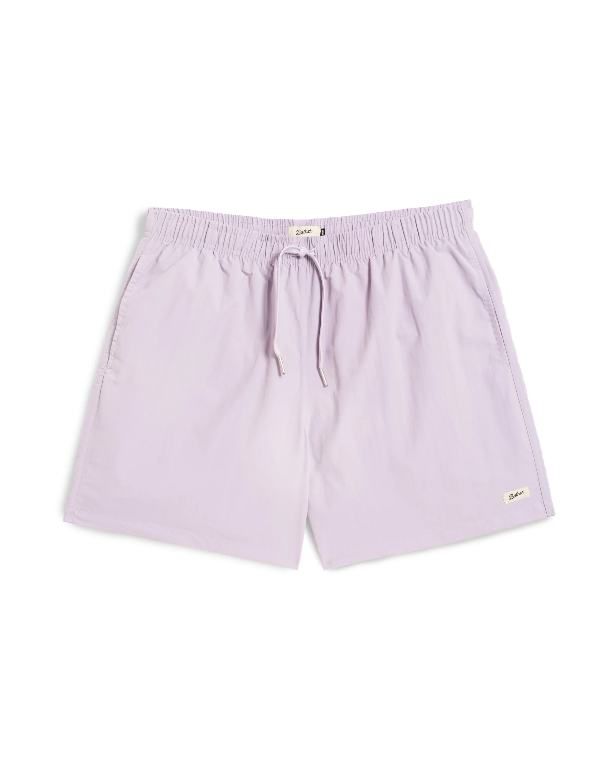 Solid Lavender Swim Trunk