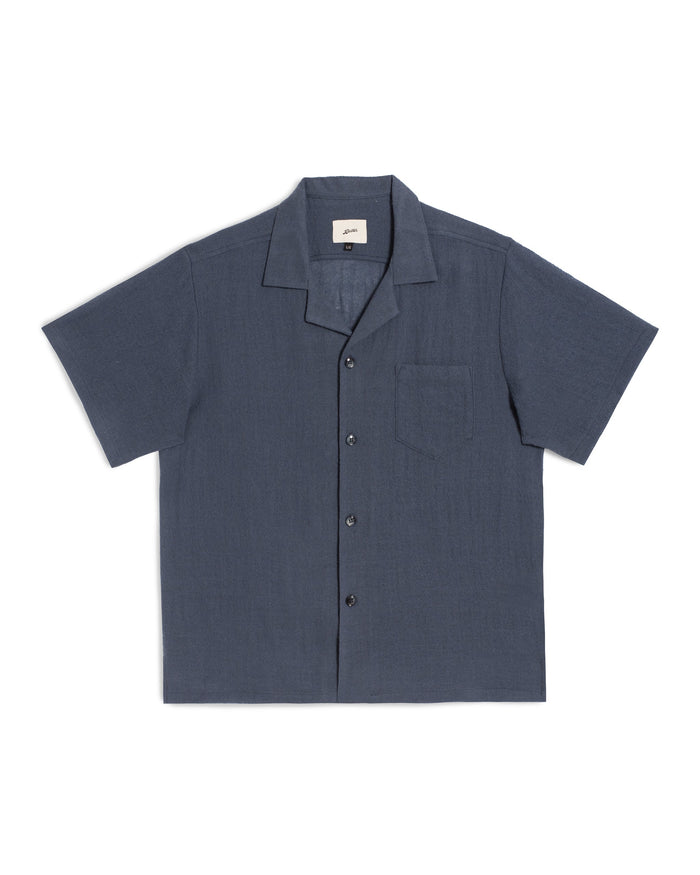 Steel Wool Gauze Camp Shirt