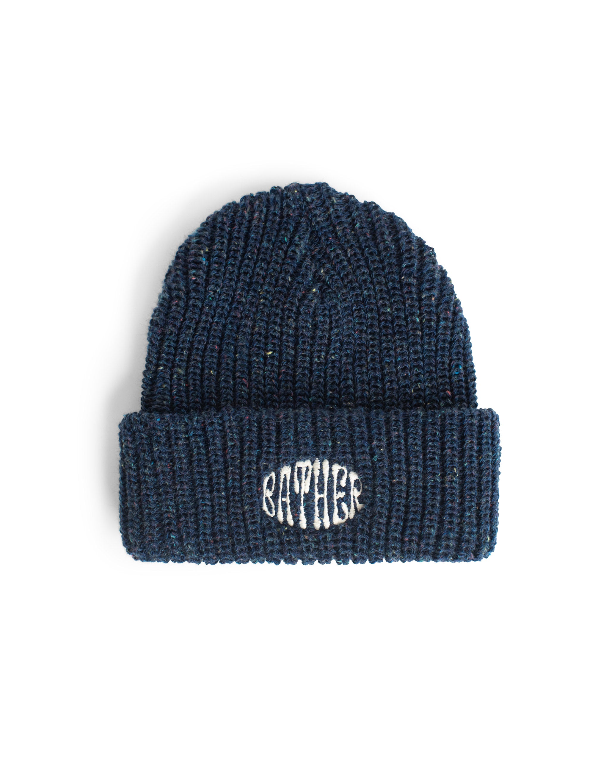 Navy Melange Beanie