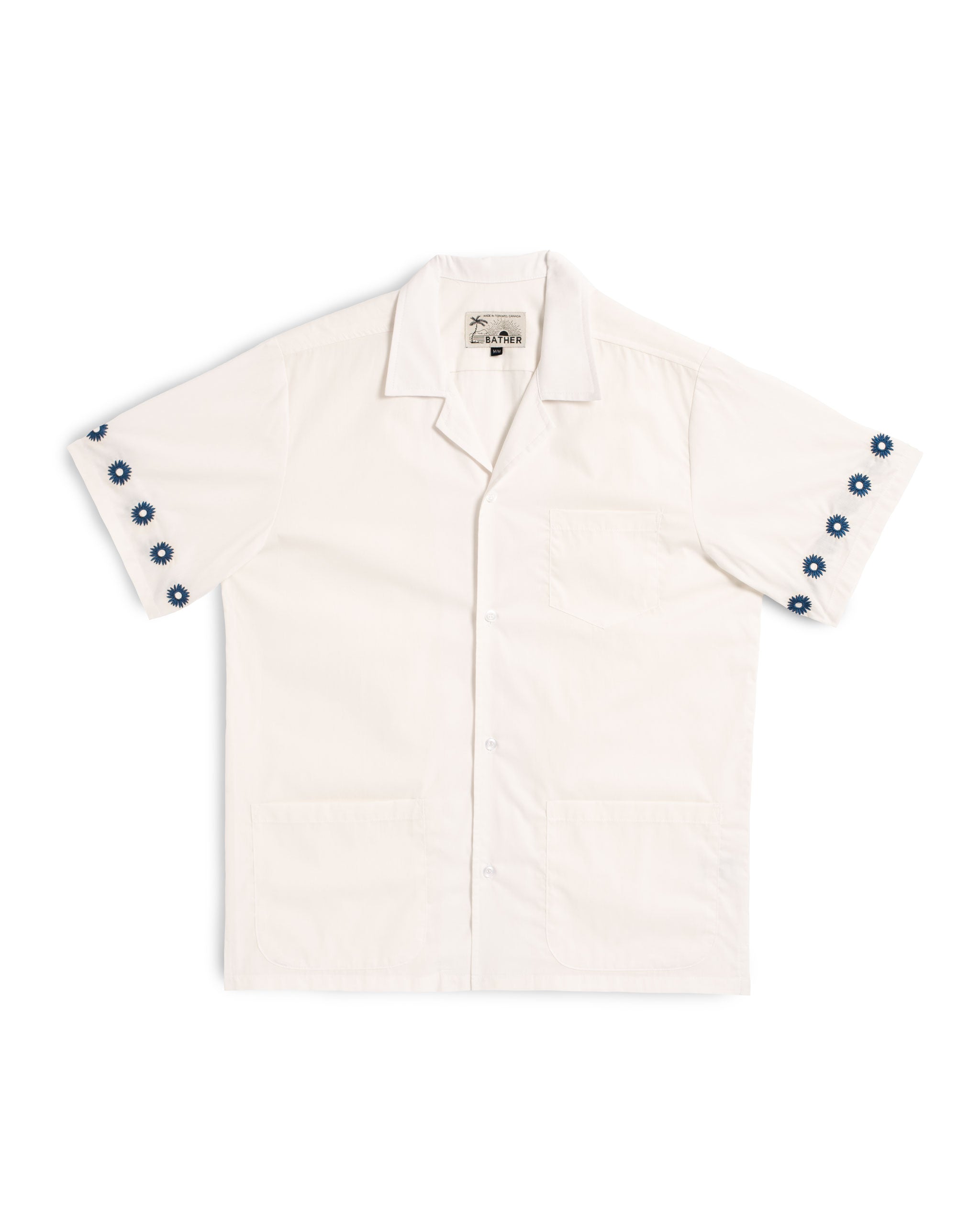 Bather Orchid Coastline Camp Shirt - Pink