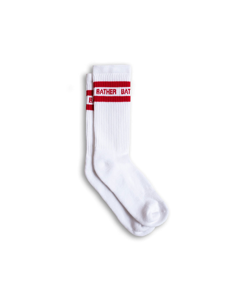 Red Striped Sock
