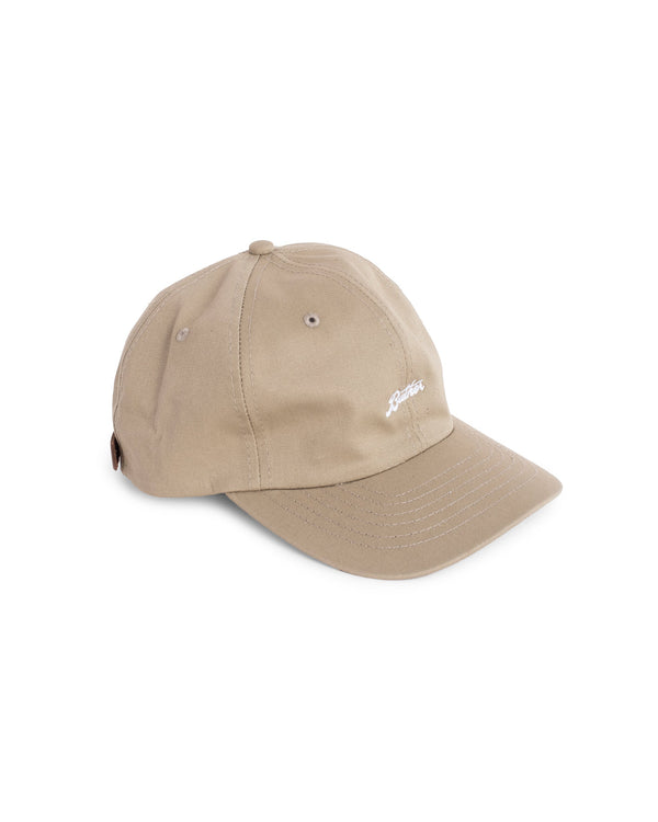 Bather hat with khaki brim and panels